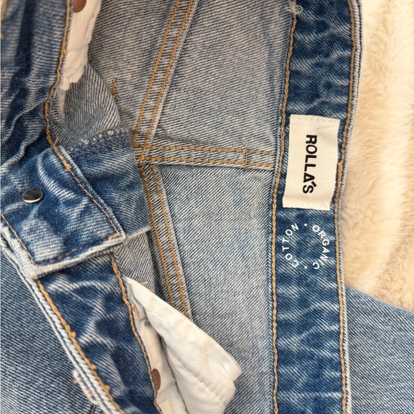 ROLLA'S Classic Blue Denim Jeans - Picture 4 of 11